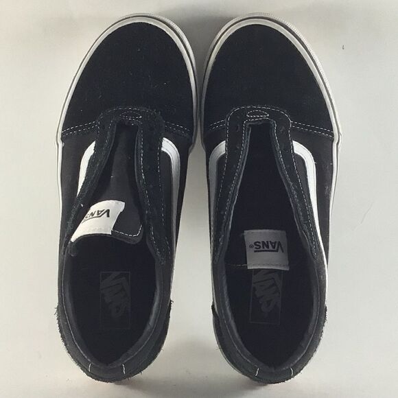 Vans old skool classic womens shoes lace up skate sneakers black size 5.5 500714 - Picture 4 of 8